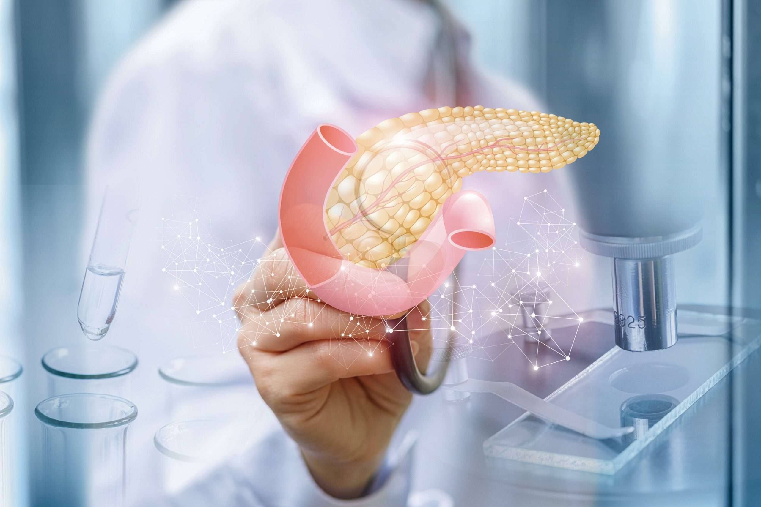 糖尿病患小心「癌王」找上門 樂生醫:腸泌素控糖效果佳 doctor diagnose pancreas patient blurred background scaled