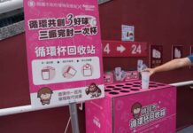 桃環局攜手樂天桃猿 推動「循環杯」取代一次性飲料杯