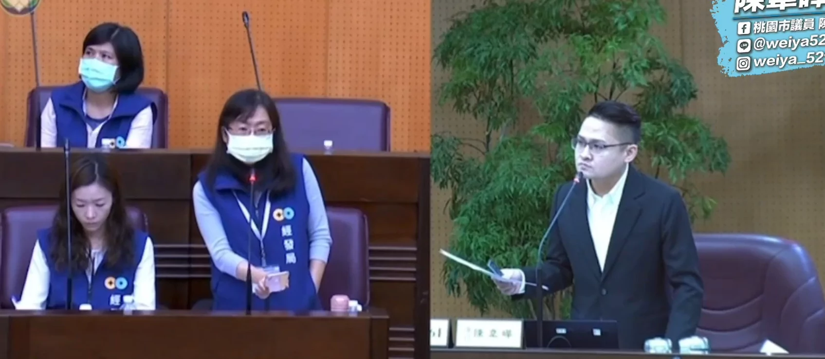 【有片】陳韋曄爭取廣仁公園設光電天幕與球場 桃園經發局曝進度 ga53g45ghjyr