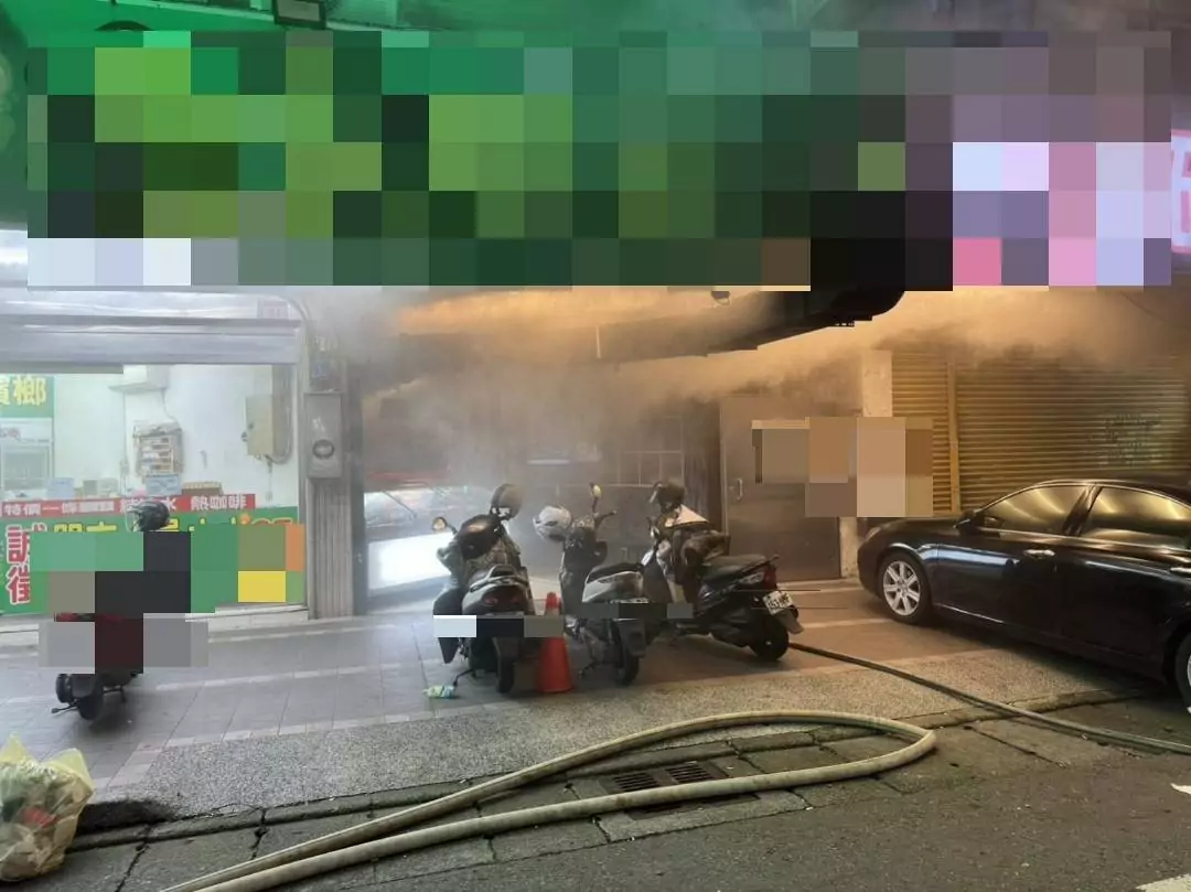 中壢燒烤店驚傳火警 1女子手臂燒燙傷送醫 中壢燒烤店驚傳火警 1女子手臂燒燙傷送醫