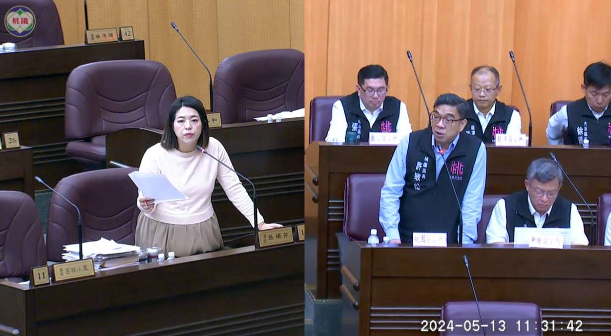 張碩芳盼照顧更多民眾 籲桃園區公所加強推動關懷據點、小衛星服務 1715589843348