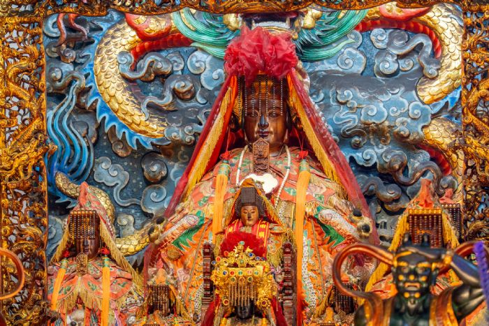 新屋天后宮慶媽祖1065年聖誕 張善政贈匾「神昭海表」 20240501212147848