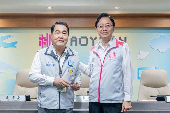 桃園污水下水道建設獲中央肯定 張善政感謝水務局辛勞 20240508132553902