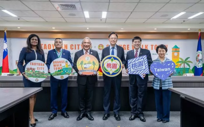 桃園與貝里斯橘道鎮締結姊妹市 張善政:族群融合是重要的軟實力 桃園與貝里斯橘道鎮締結姊妹市 張善政:族群融合是重要的軟實力