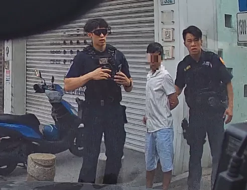 失聯移工遇盤查心虛落跑 桃市霹靂特警火速逮人 失聯移工遇盤查心虛落跑 桃市霹靂特警火速逮人