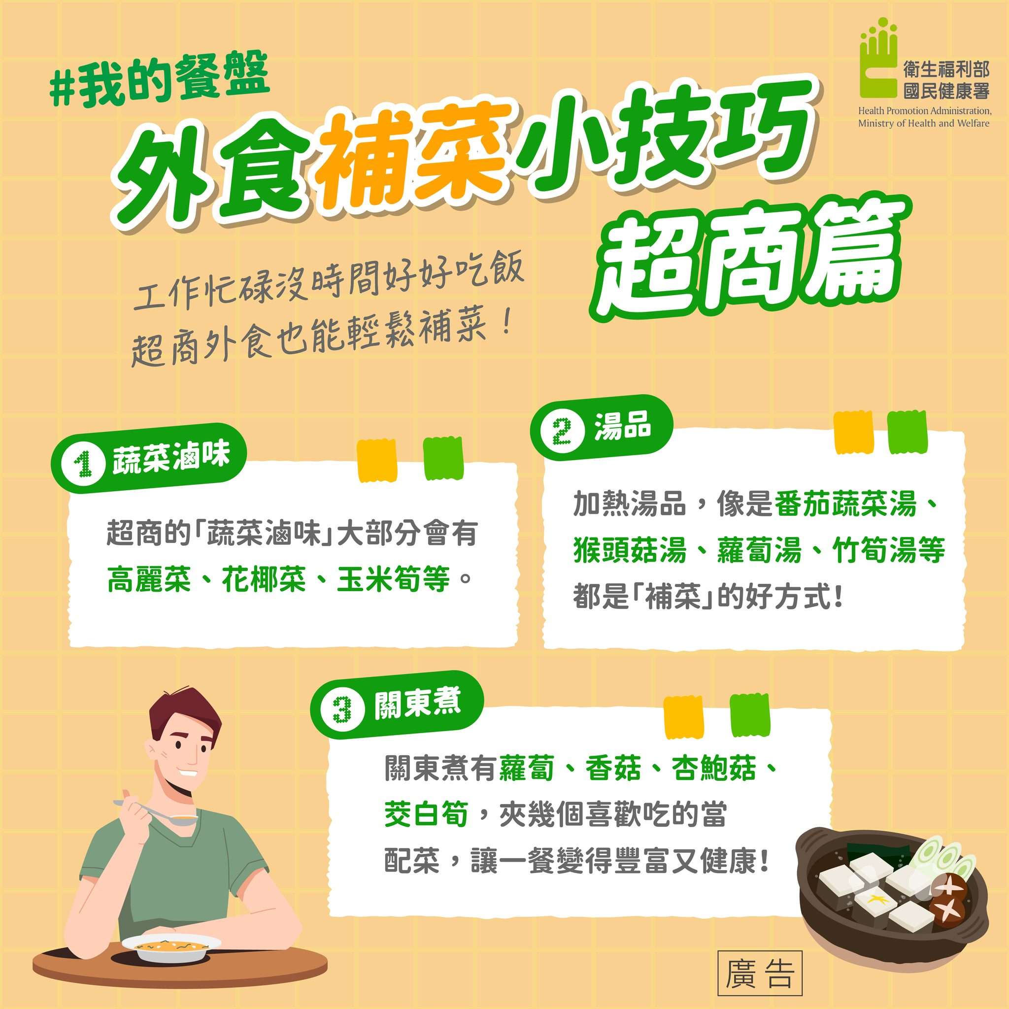 外食族這樣挑超商食物 不怕蔬菜吃太少 439664962 819815786834070 2631650555906894188 n