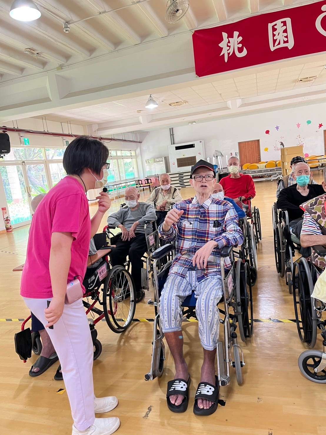 老人跌倒不可輕忽 桃園榮家辦住民衛教分享妙招 456 7
