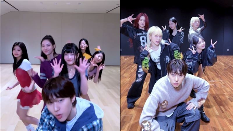 找爭議女團拍舞蹈挑戰 男偶像遭酸沒眼力