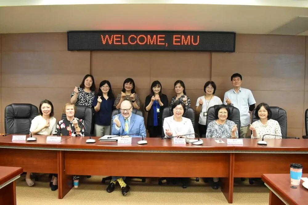 美國東密西根大學參訪長庚科大 盼增加兩校交流機會 美國東密西根大學參訪長庚科大 盼增加兩校交流機會