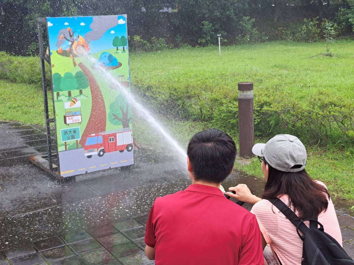 龜山大崗里健行活動熱鬧登場 邀桃消坪頂分隊宣導防災觀念 855072 0