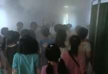 山腳消防分隊前進校園宣導 師生逼真體驗加強防災觀念