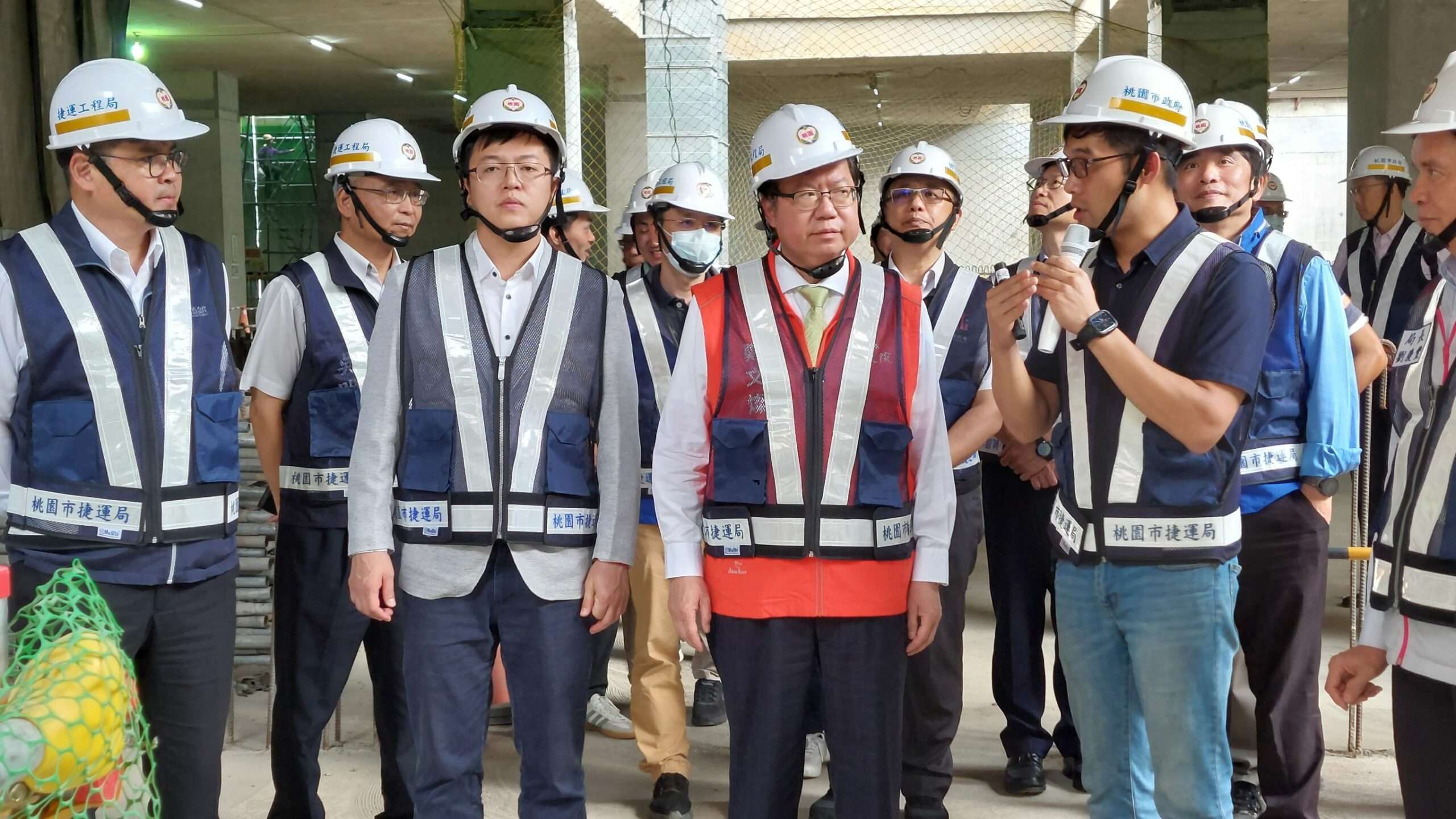鄭文燦視察桃園車站及綠線G07站共構 允諾廣一停車場補助2.8億元 914877 0 scaled