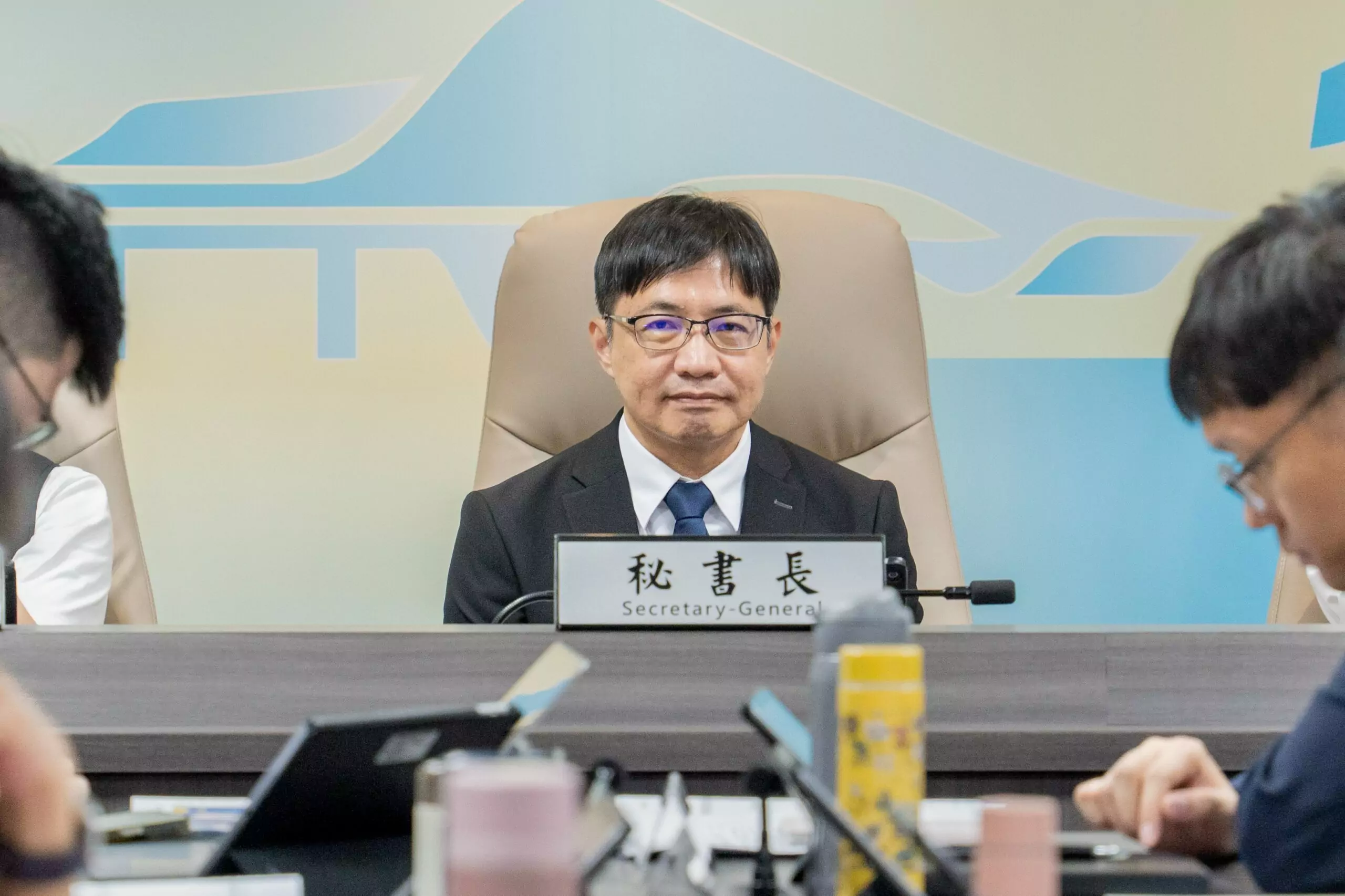 詹榮鋒健康因素提前卸任 溫代欣6/1起接任桃市府秘書長 詹榮鋒健康因素提前卸任 溫代欣6/1起接任桃市府秘書長