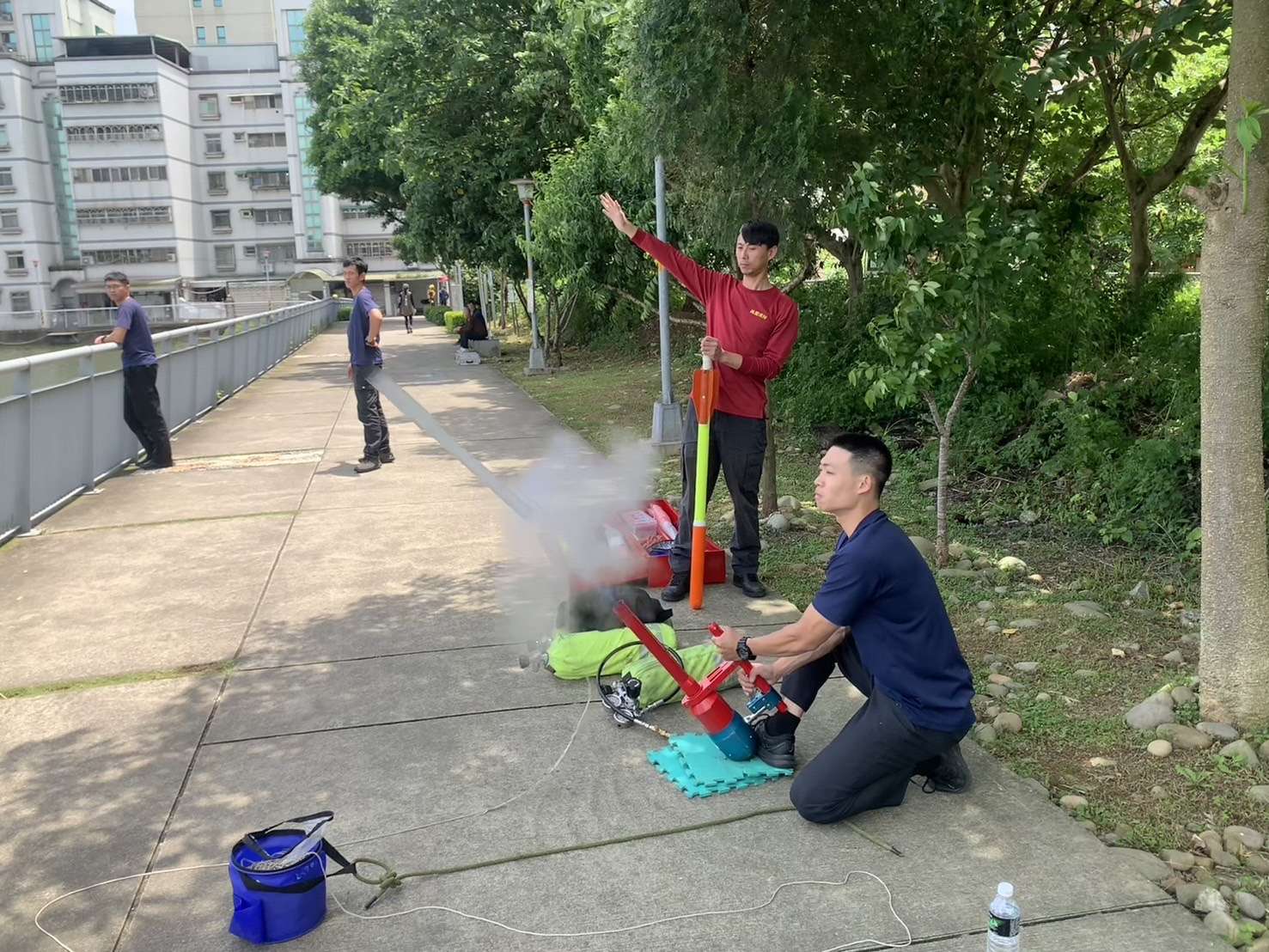 桃消第一大隊辦理水域裝備器材訓練 強化人員救溺能力 S 118652944