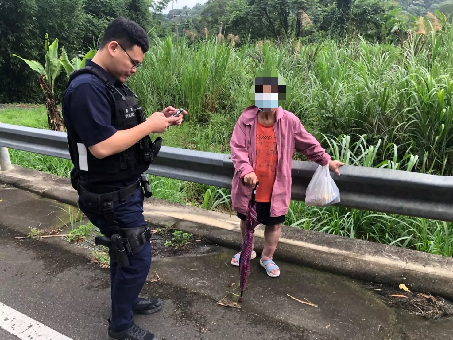 失智婦外出購物失聯 楊梅警火速尋人 S 17022992