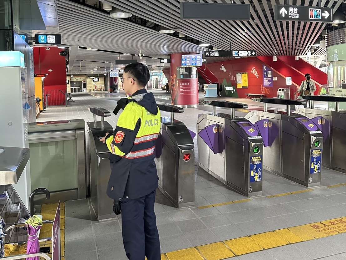 預防捷運持刀傷人案重演 壢警啟動全面聯防機制