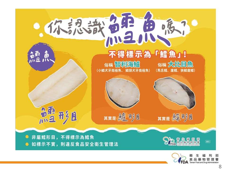 小心吃到假鱈魚!食藥署:業者標示不清 最高可罰4百萬 投影片8