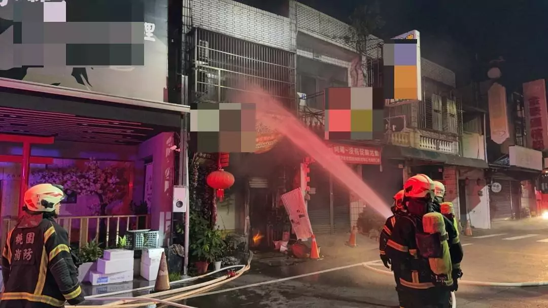 【有片】龍潭民宅暗夜火警 8名受困者獲救無礙 1330440 0