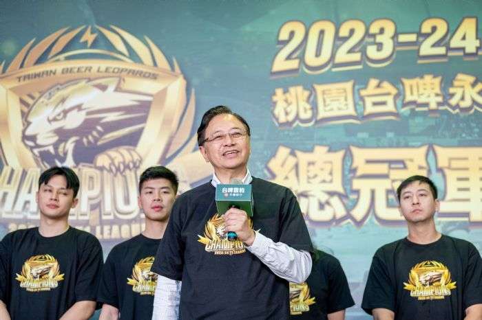 台啤永豐雲豹辦見面會 張善政:支持桃園籃球運動發展 20240609145108362