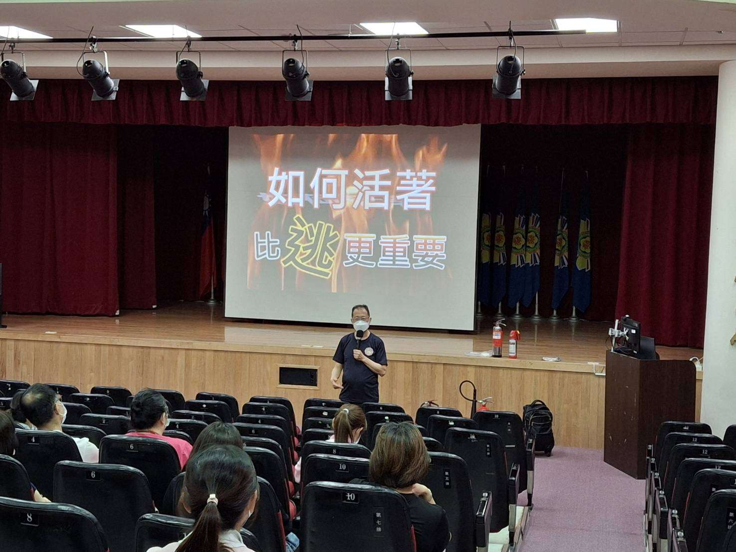 強化長照機構安全 北榮桃分院辦理消防教育訓練 24