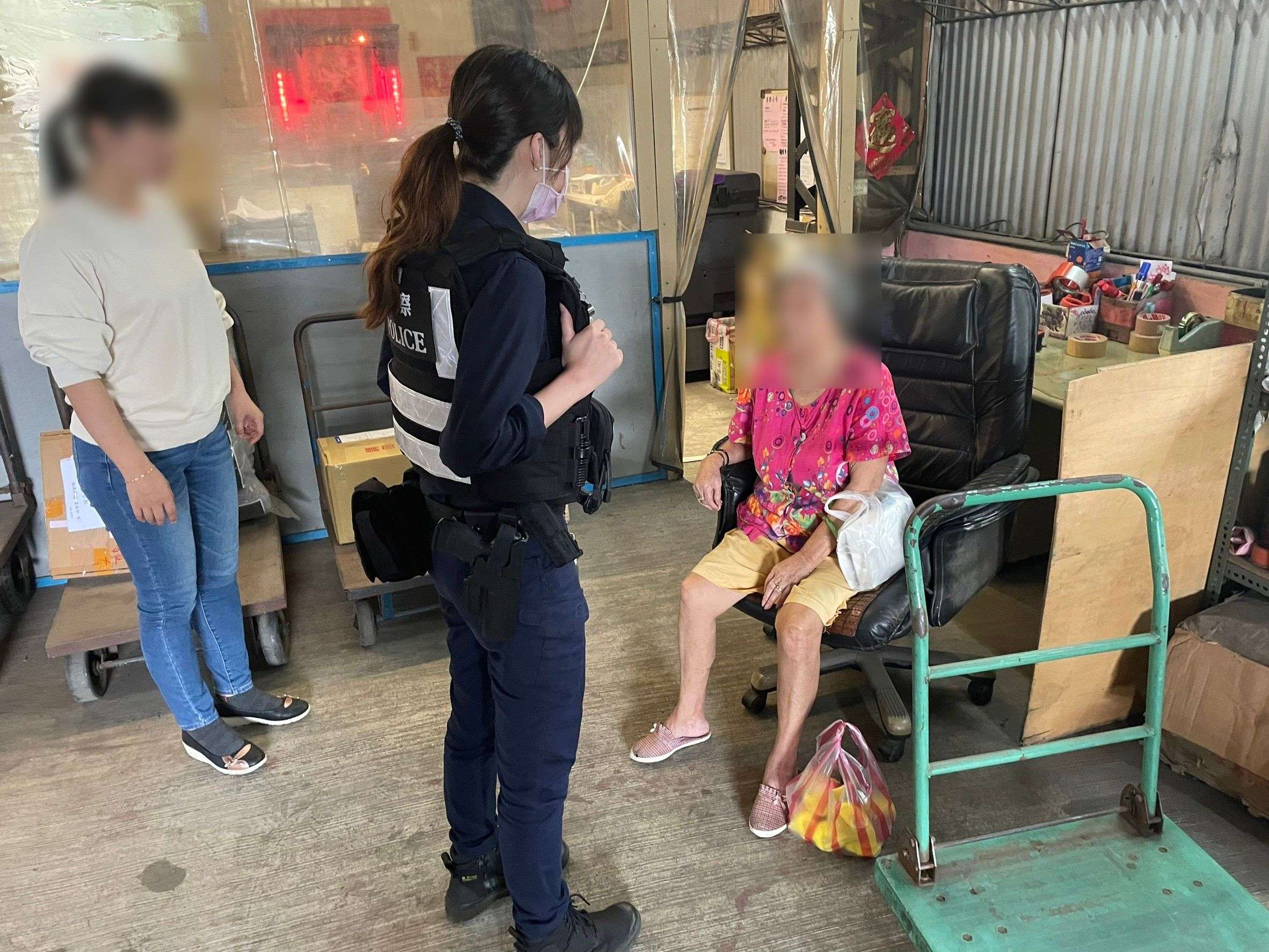 8旬婦外出購物迷路 平鎮警民合作助她返家 367957