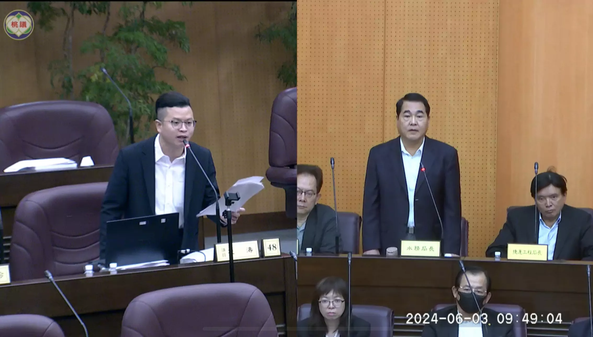 小檜溪派出所工程因污水接管延宕 凌濤要求桃園水務局檢討 小檜溪派出所工程因污水接管延宕 凌濤要求桃園水務局檢討