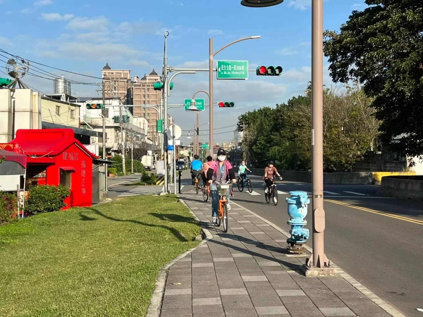 優化桃林鐵路騎乘體驗 微整拓寬瓶頸段更便民 優化桃林鐵路騎乘體驗 微整拓寬瓶頸段更便民