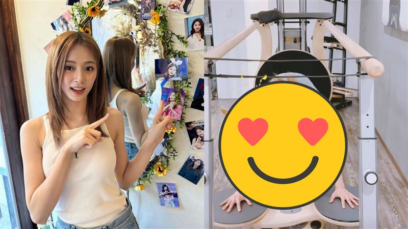 周子瑜做禪柔運動 搶鏡亮點網驚呼:太萌