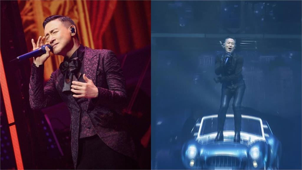 62歲張學友「緊身皮褲」劈一字馬寵粉!安可秒忘詞喊1句糗了