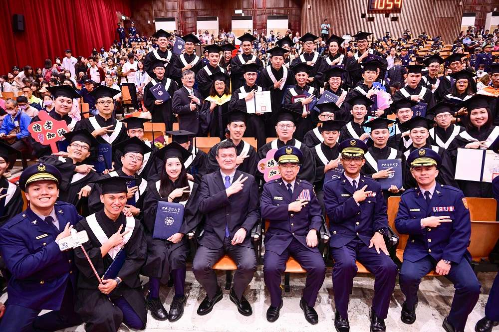警大畢業典禮登場 賴清德親臨主持 CHO 1613