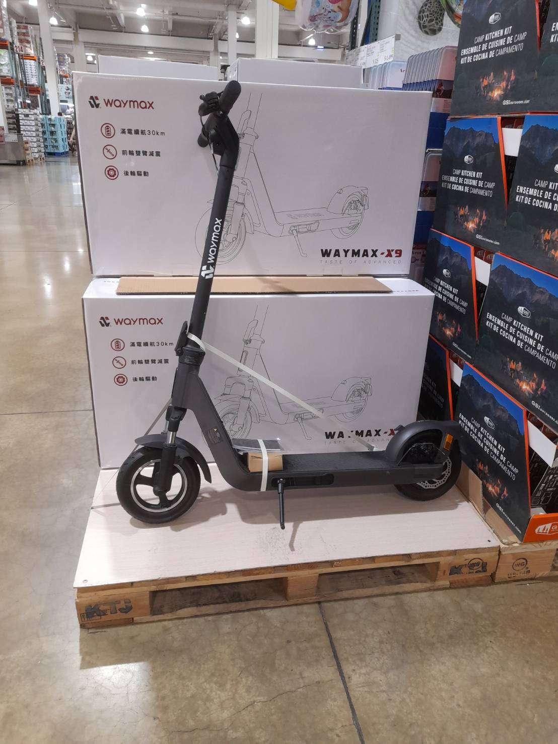 Waymax X9電動滑板車 全台好市多熱烈迴響 Waymax X9電動滑板車