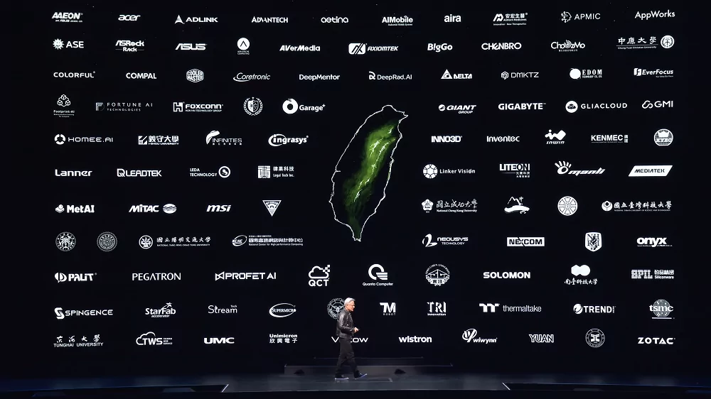【圖三】HOMEE AI（睿締國際科技）名列 NVIDIA AI 地圖所列台灣企業之一