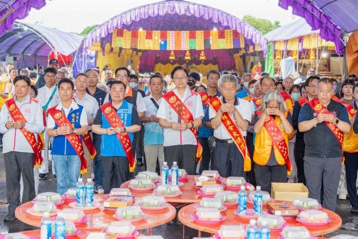 桃園祈安錫福大法會今起連3天登場 張善政祈求眾神庇佑市民平安 20240726155600942