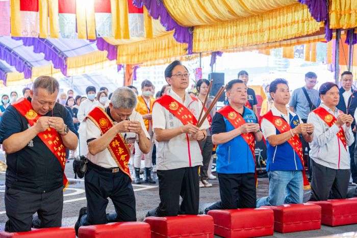 桃園祈安錫福大法會今起連3天登場 張善政祈求眾神庇佑市民平安