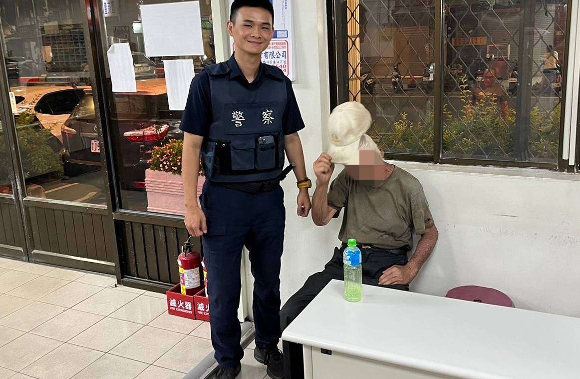 從湖口走到觀音!8旬翁散步迷途 大園警助返家 394364 0
