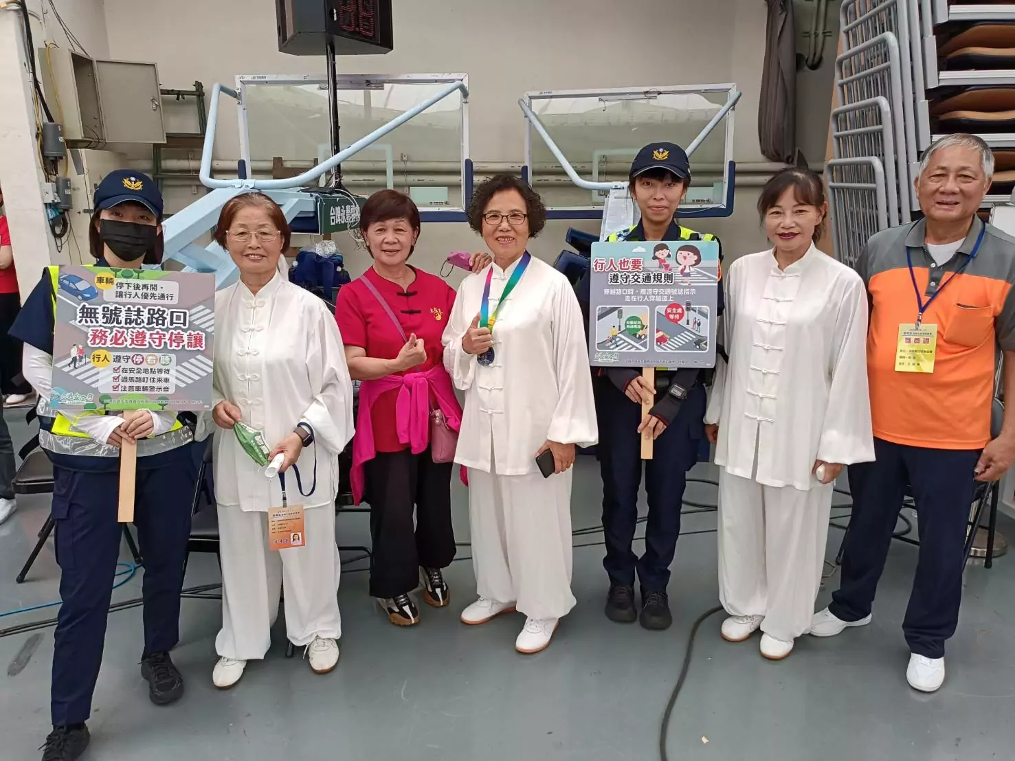 桃警前進曼青盃國際太極拳錦標賽 進行犯罪預防宣導 桃警前進曼青盃國際太極拳錦標賽 進行犯罪預防宣導