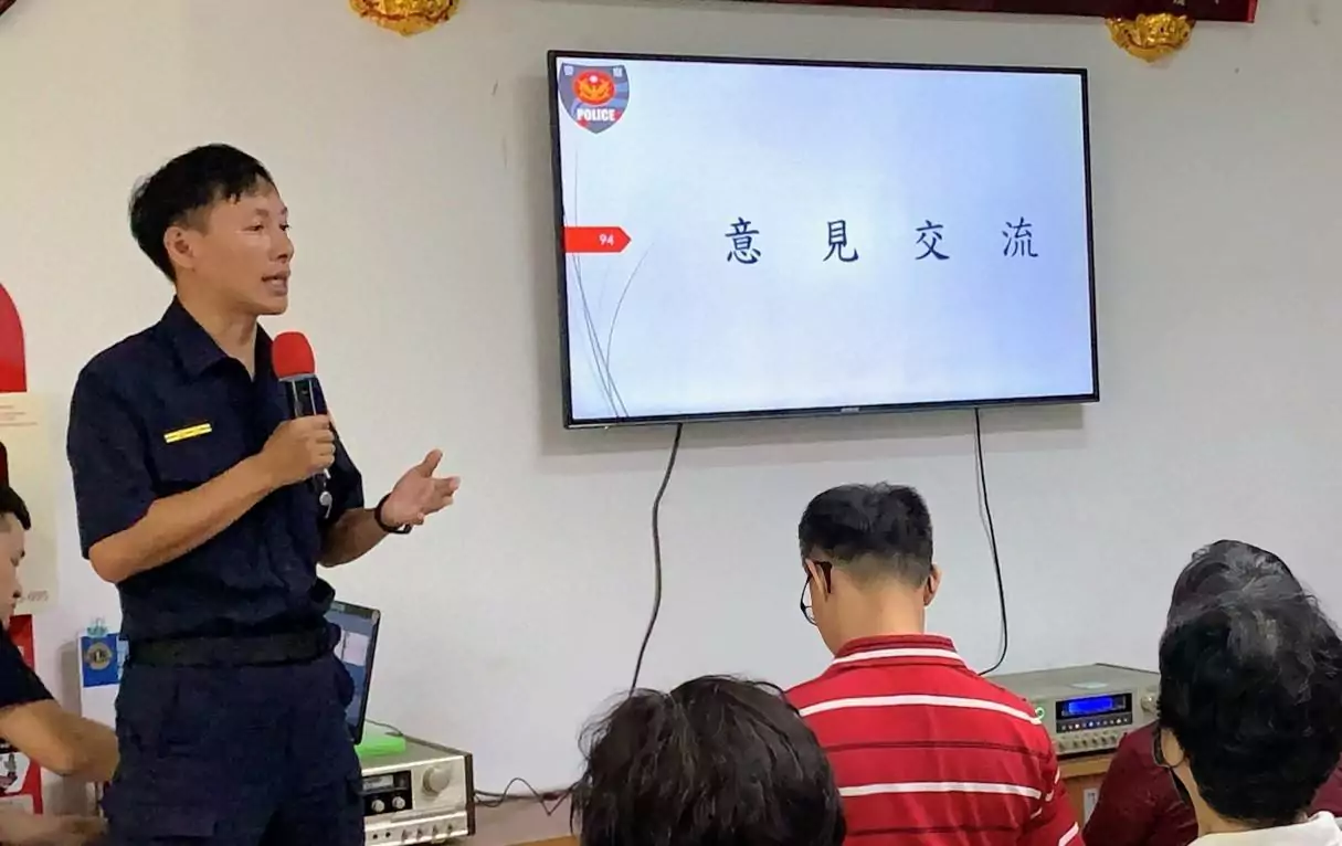 蘆竹警前進外社里 深化警民溝通 469981