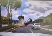 【有片】龜山5車連環撞1死4傷 驚悚撞擊畫面曝