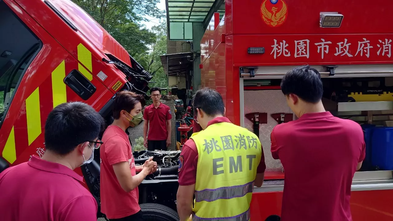 桃消復興、巴陵分隊獲配全新消防車 強化山區救援效率 54gjeuo 1