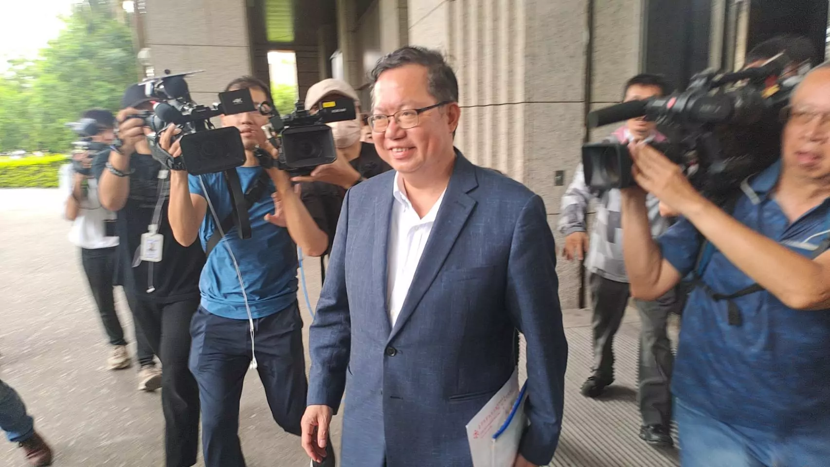 疑土地開發案涉貪遭聲押 地院裁定鄭文燦500萬元交保 58668 0