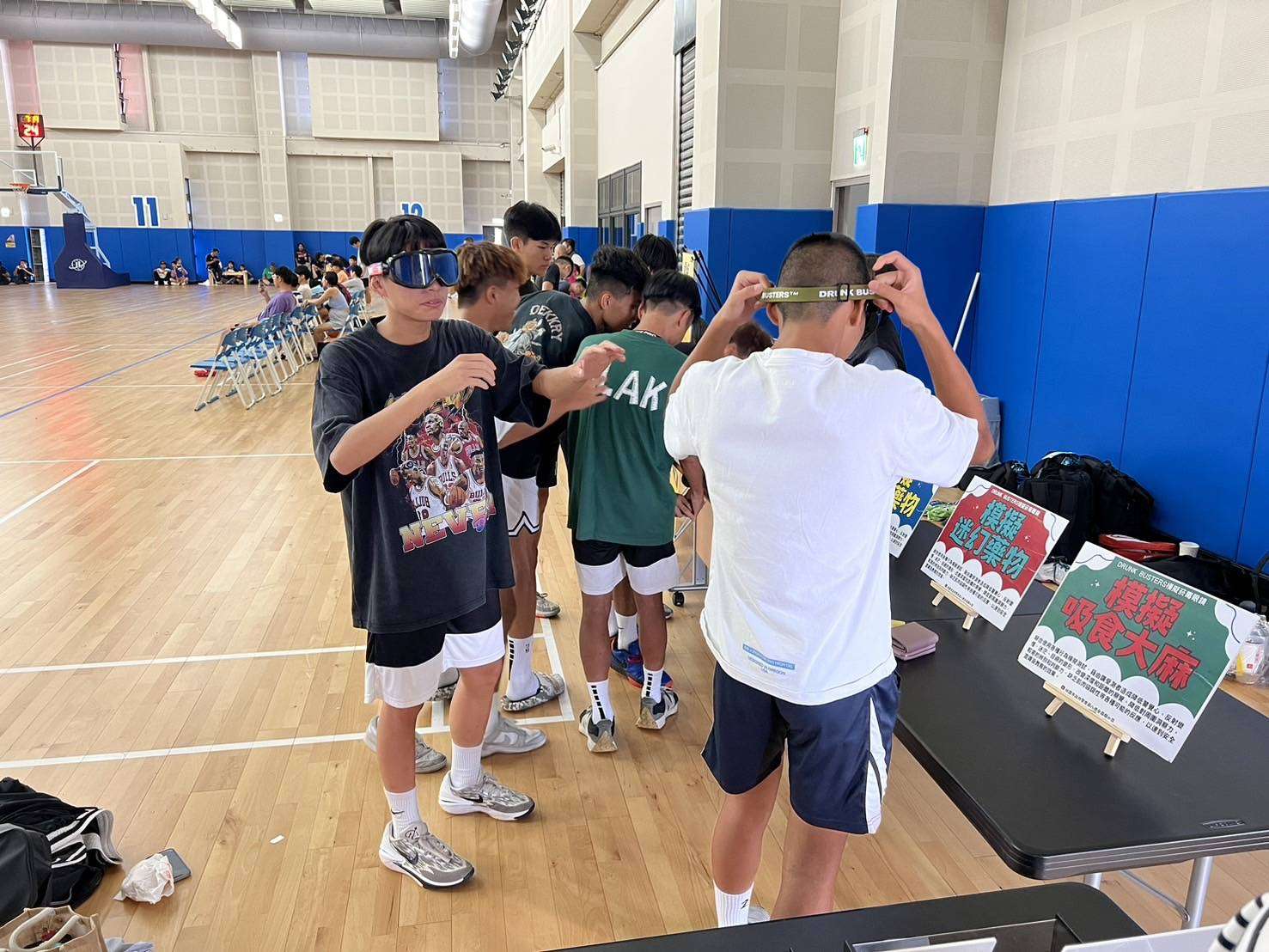 八德警籃球活動反毒反詐宣導 提升青少年防騙意識 640243