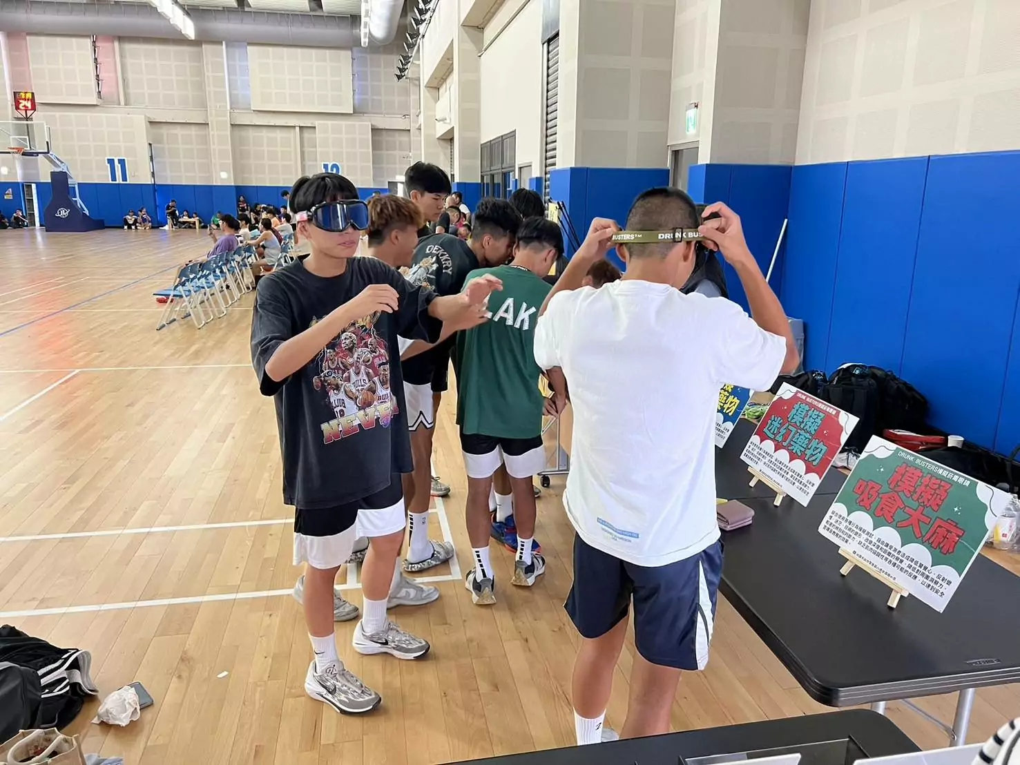 八德警籃球活動反毒反詐宣導 提升青少年防騙意識 640243