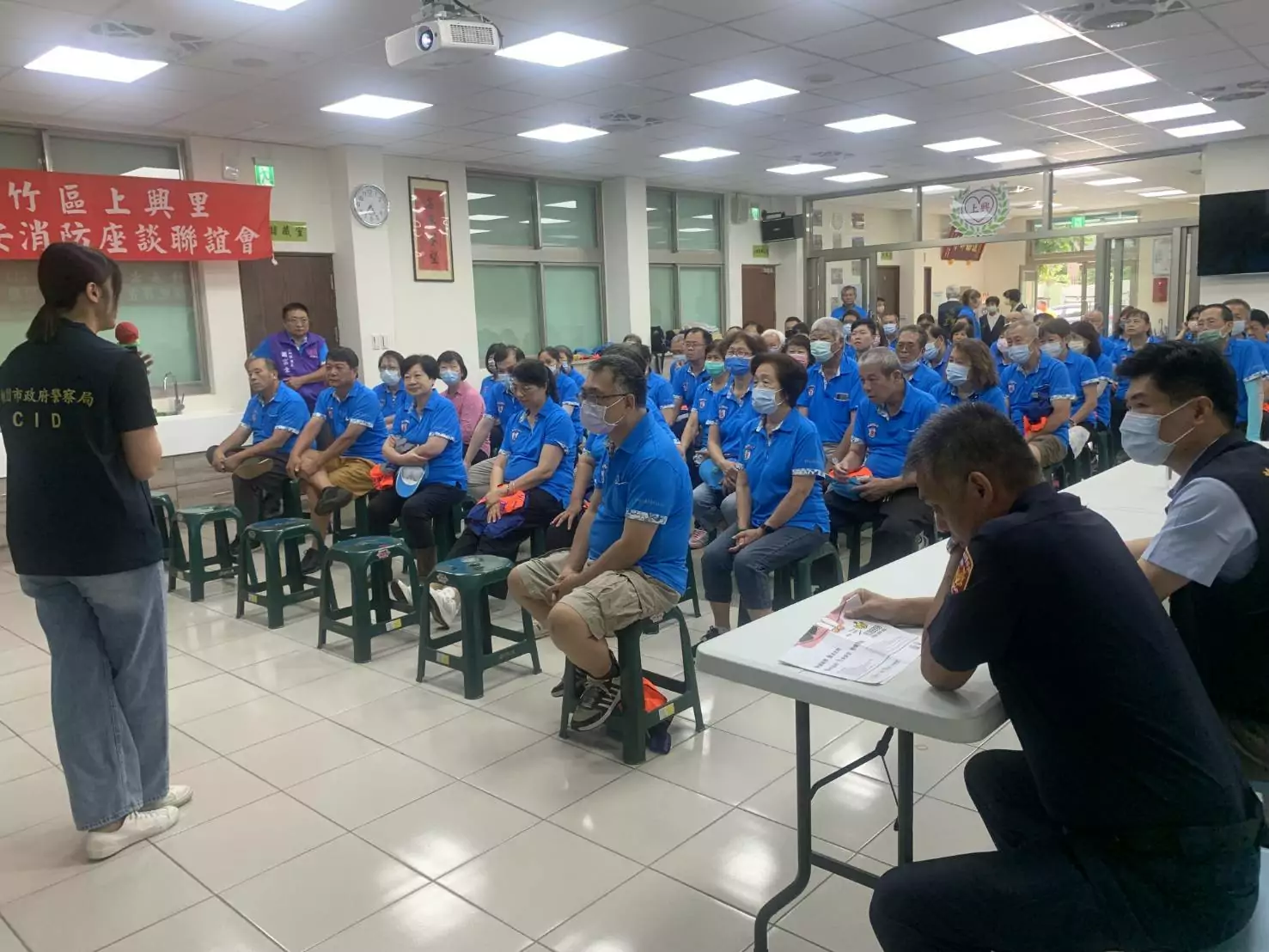 蘆竹警舉辦社區治安會議 與民攜手守護生活安全 蘆竹警舉辦社區治安會議 與民攜手守護生活安全