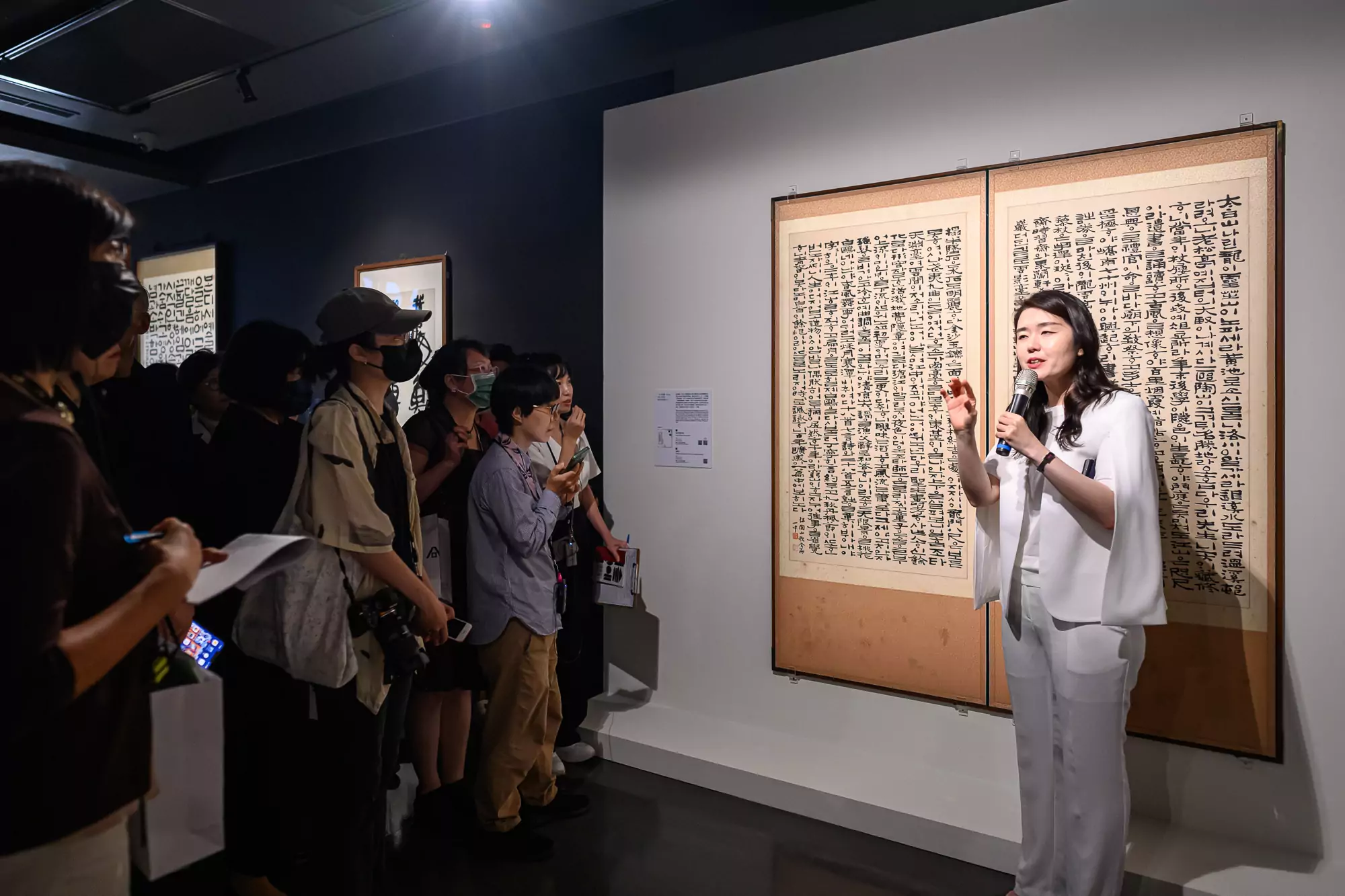 韓國現當代書藝展明桃園登場 帶您飽覽重要文化遺產作品 7891231