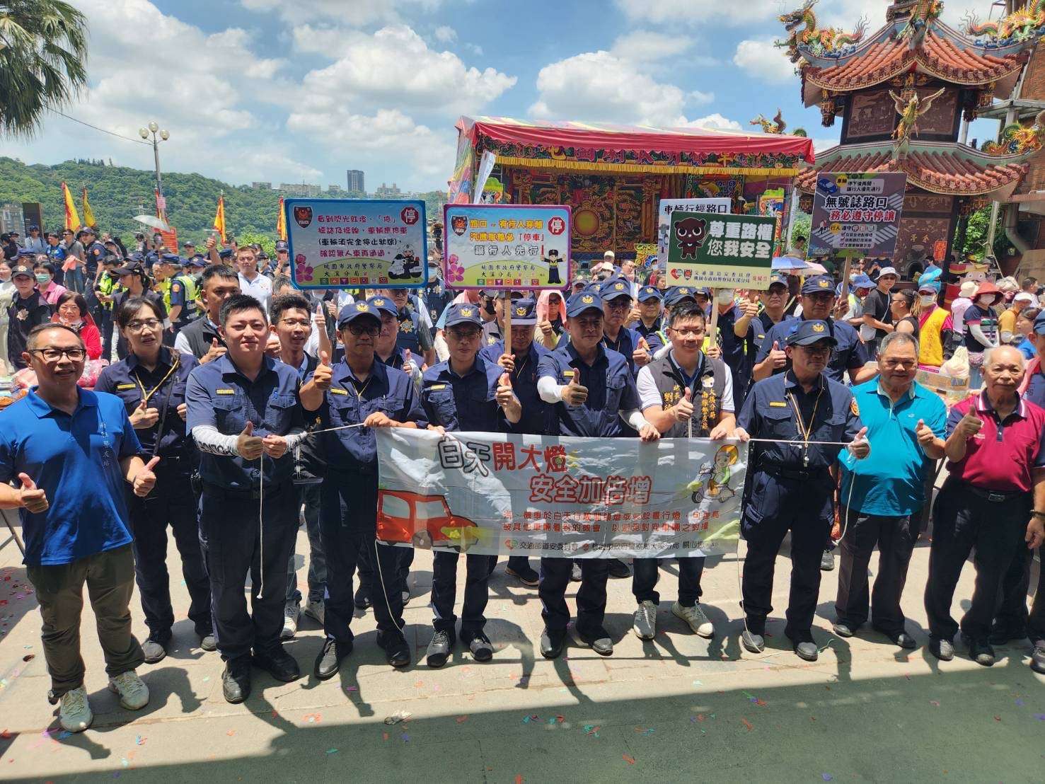 大溪普濟堂歡慶關聖帝君聖誕 桃警參拜祈福活動順利 S 101916685