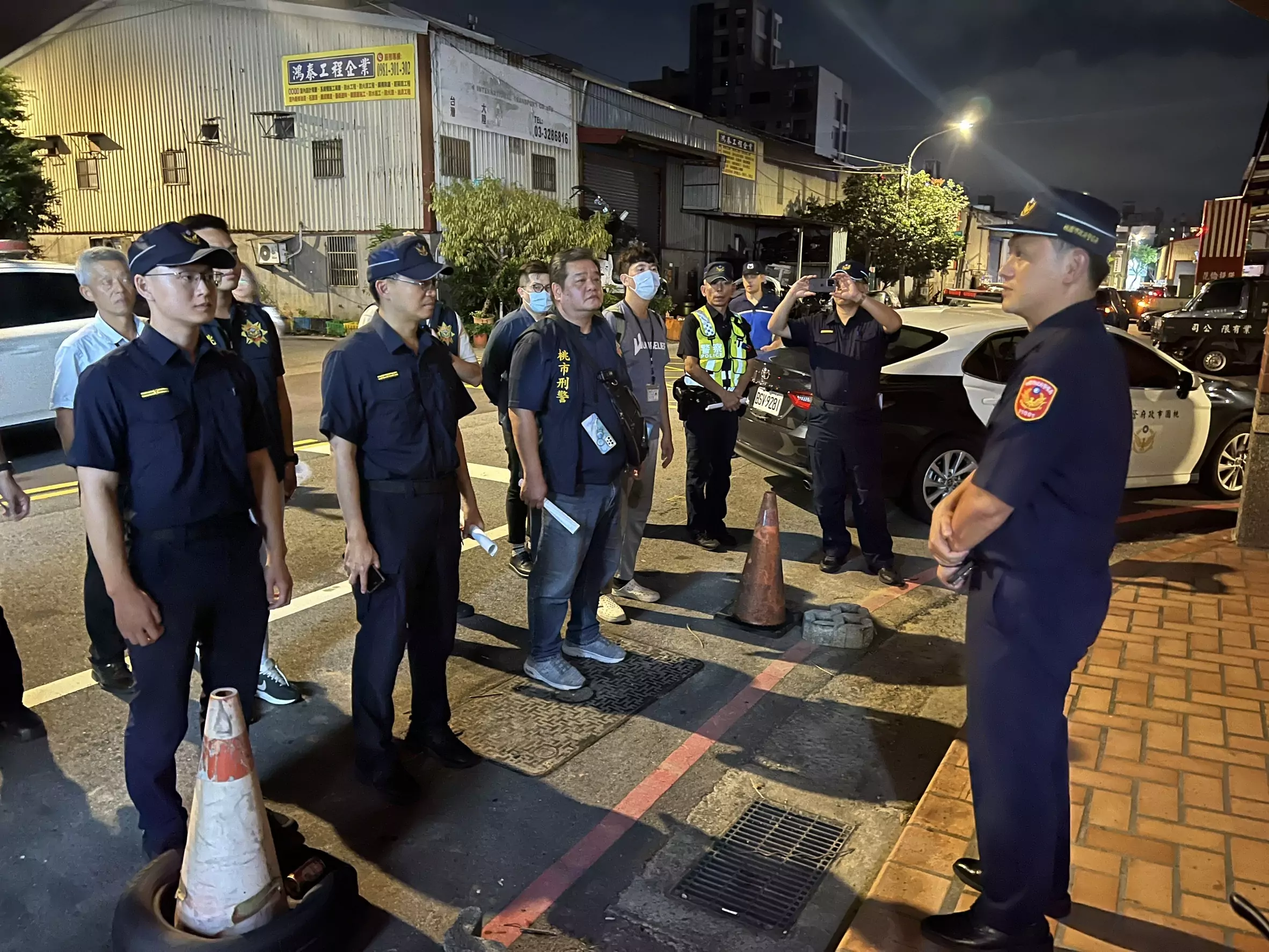龜山警強力淨化轄區治安 守護青少年暑假安全 龜山警強力淨化轄區治安 守護青少年暑假安全