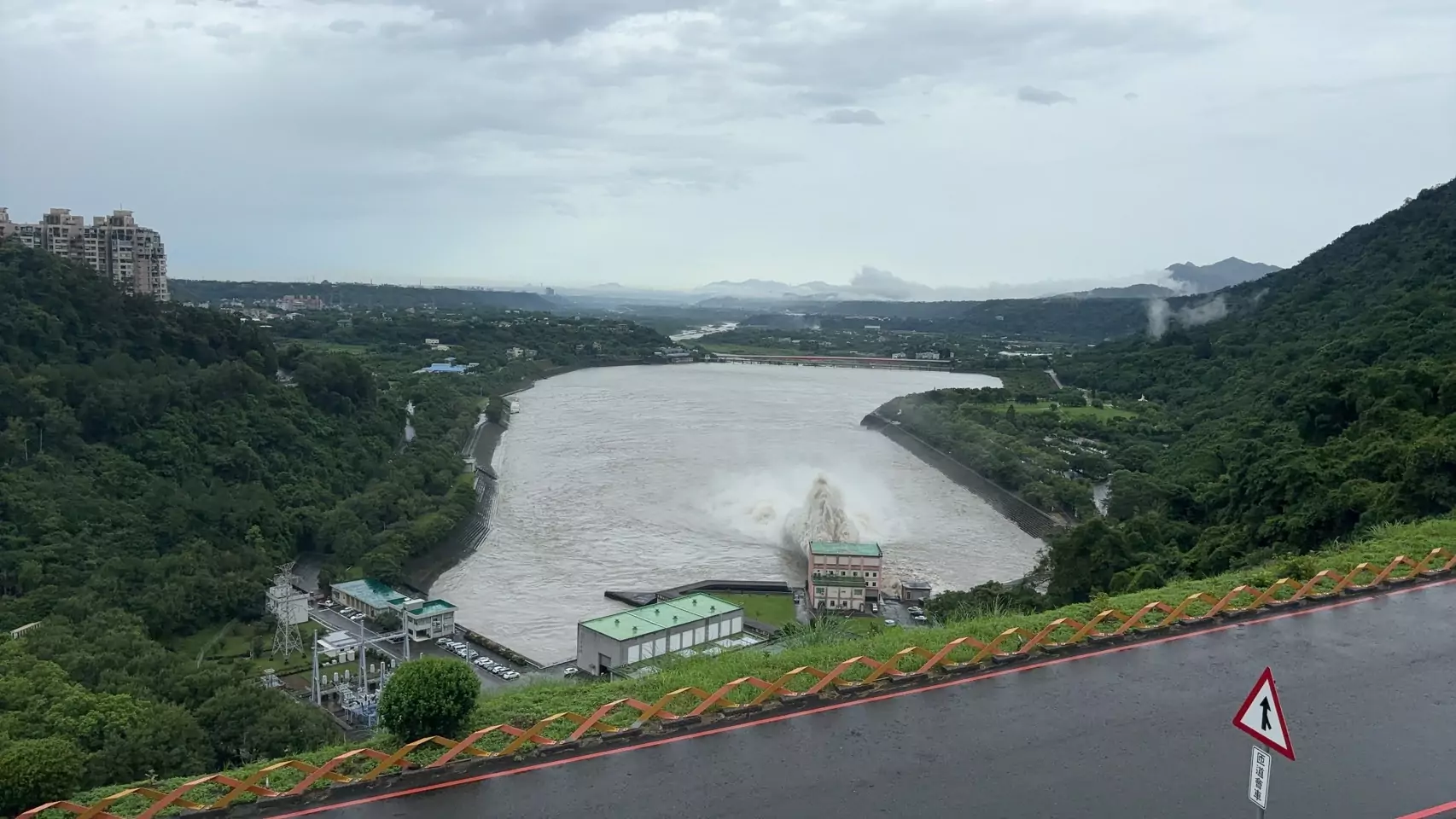 凱米颱風帶來豐沛雨量 石門水庫蓄水量大幅回升 凱米颱風帶來豐沛雨量 石門水庫蓄水量大幅回升