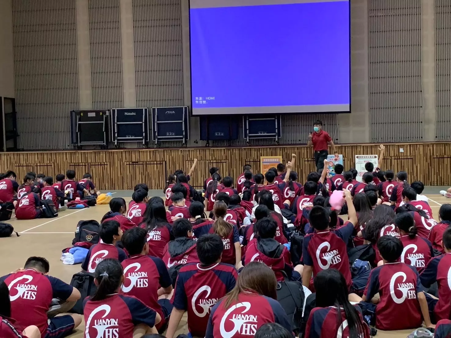 新坡消防分隊前進觀音高中 強化學子戲水安全意識 S 33824974
