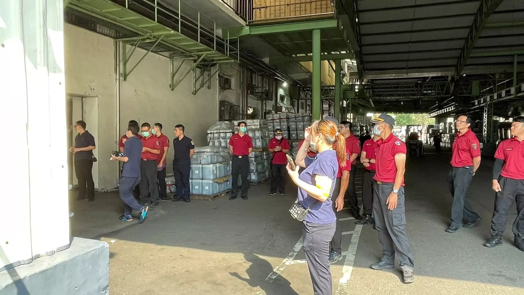 桃消圳頂分隊攜手金蘭醬油 強化企業防災 桃消圳頂分隊攜手金蘭醬油 強化企業防災