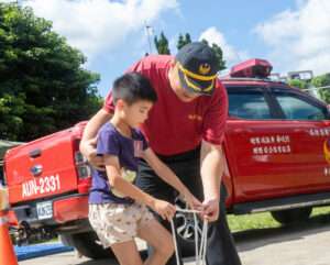 桃市消防體驗營寓教於樂 四大主題區強化民眾防災知識
